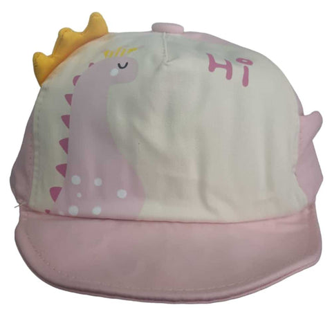 Pink Dinosaur Hat 3