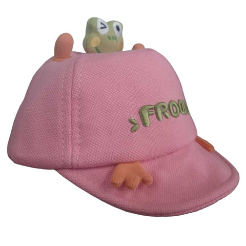 Pink Frog Hat 2