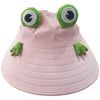Pink Frog Visor Hat