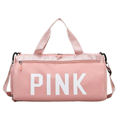 Pink Pink Gym Bag 11
