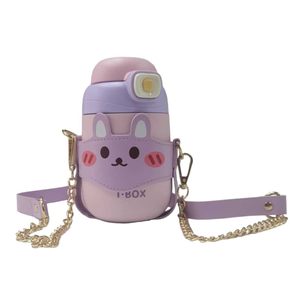 Pink T-Box Water Bottle