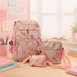 Pastel camo girls backpack set with shoulder bag and zip pouch, Jack Gifts Online Lebanon