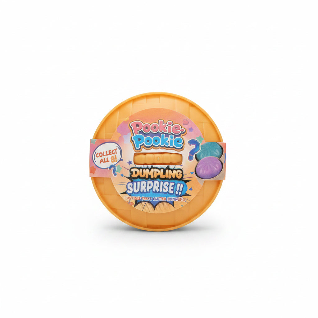 Pookie Pookie Dumpling Surprise packaging on a gray background