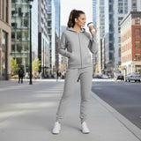 Grey Jacket Set