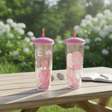 Pink Hearts Tumbler