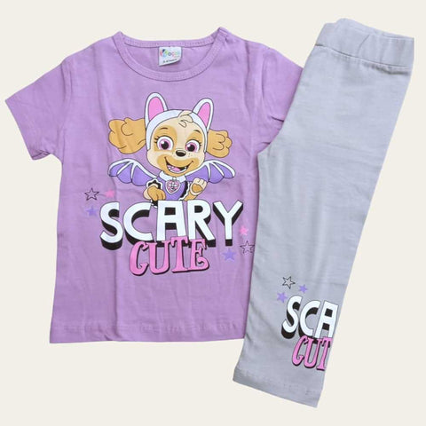 Purple-Grey Scary Cute Set