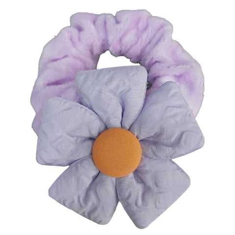 Purple Flower Hair Ties 1  