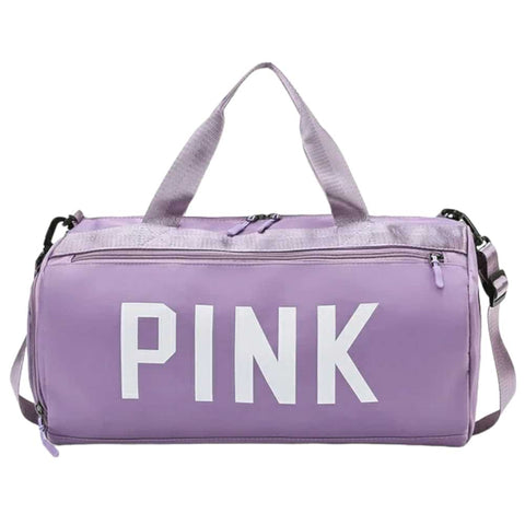Purple Pink Gym Bag 11