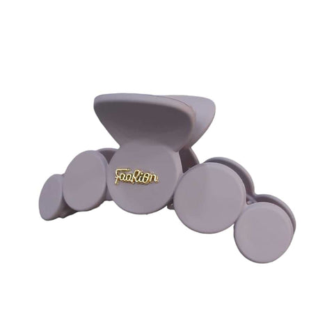 Purple Round  Hair Clamps 