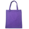 Purple Simple Canvas Tote Bag