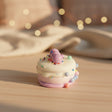Purple macaron squishy toy with sprinkles, Jack Gifts Online Lebanon