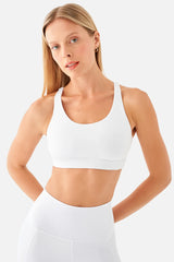 White Sport Bra