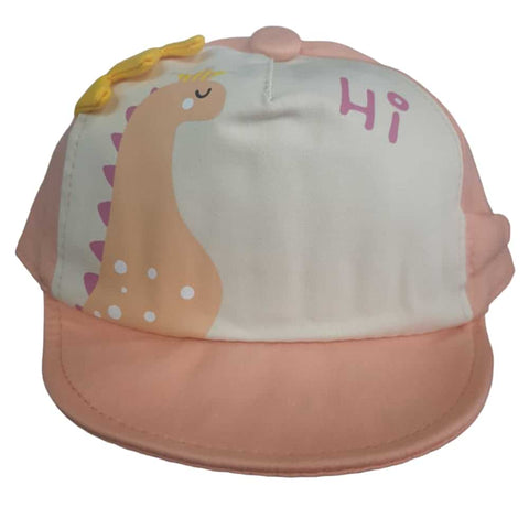 Salmon Dinosaur Hat 3