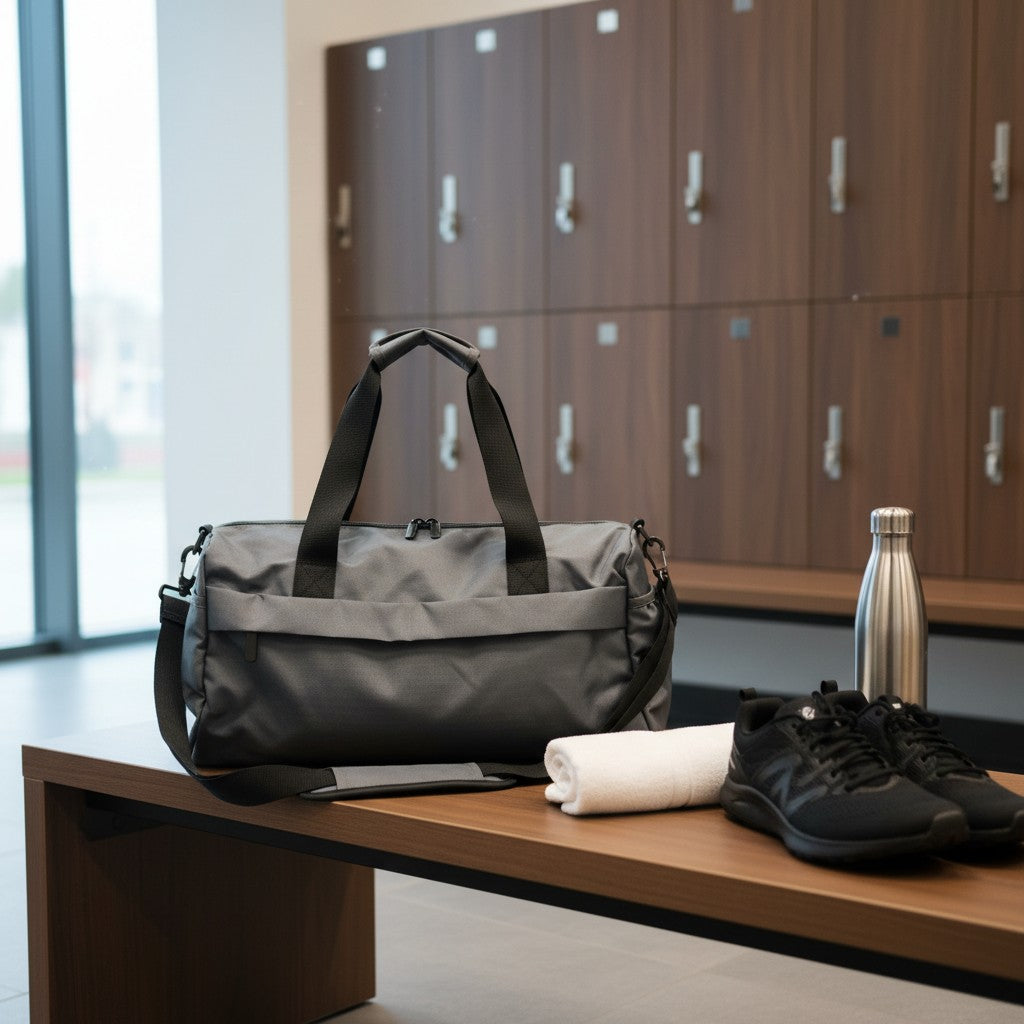 Men's slate gray gym duffle bag, Jack Gifts Online Lebanon
