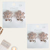 Snowflake Sparkly 6 Earring