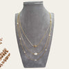  Star Gold Pearl Necklace