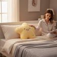 Yellow star shaped plush pillow, Jack Gifts Online Lebanon
