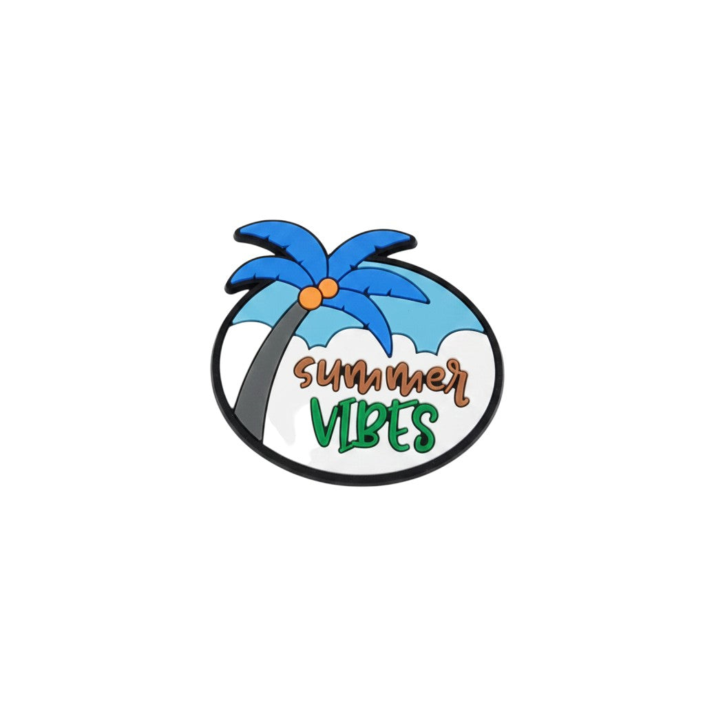 Summer Vibes palm tree charm pin for beach bags, Jack Gifts Lebanon