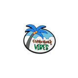 Summer Vibes palm tree charm pin for beach bags, Jack Gifts Lebanon