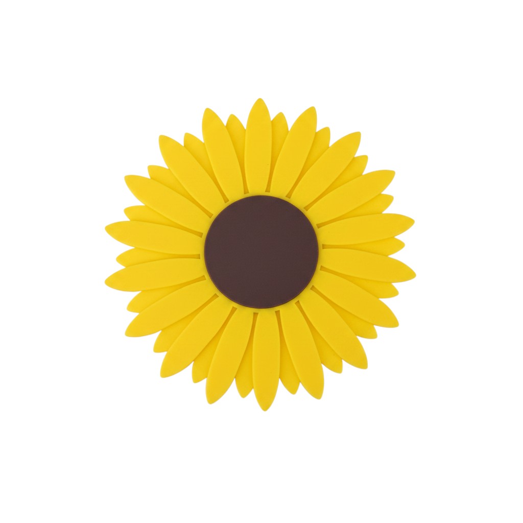 Yellow sunflower charm pin for beach bags, Jack Gifts Online Lebanon