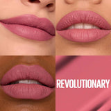 Revolutionary shade worn on three skin tones with the shade name panel
