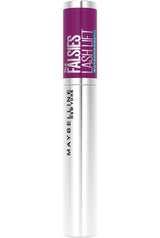 The Falsies Lash Lift waterproof mascara tube closed in silver and purple