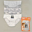 Pack of 3 boys cotton briefs with a monster truck print