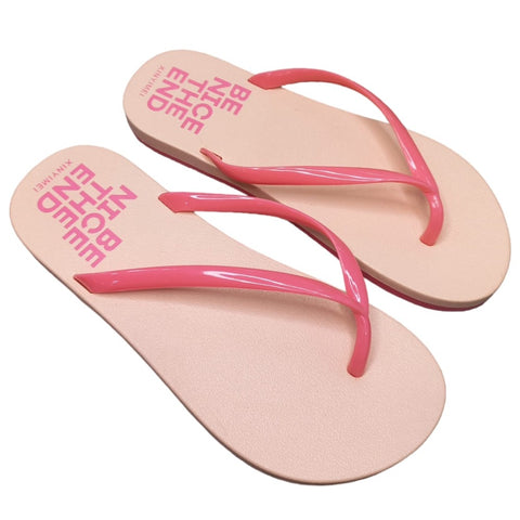 Pink Beach Slippers