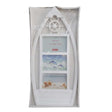 white Beach House Photo Frame