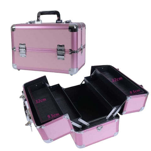 pink makeup box