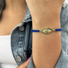 Dark Blue Eye Handmade Bracelet