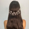 Elegant Pearl Beads Silver Bridal Headpiece 3