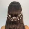 Elegant Pearl Beads Silver Bridal Headpiece 3