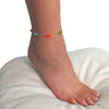 Colorful Square Bead Chain Anklet