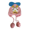 PINK rabbit hat for kids