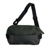 green Simple Canvas Chest Bag 1