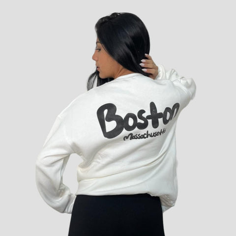 "Boston Massachusetts" Sweater