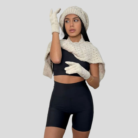 Hat, Scarf and Gloves Set