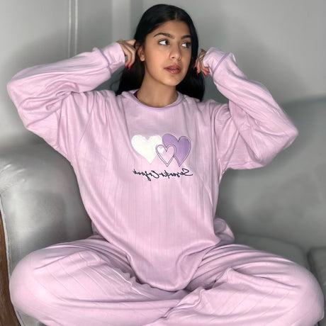 Hearted Lila PJ (Big Size)