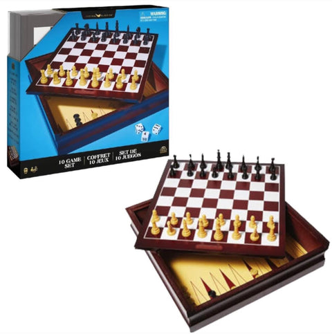 10 Board Game Set