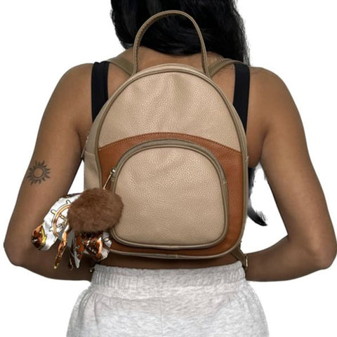 Leather Alexandra Backpack
