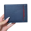 Black & Blue Leather Wallet 3