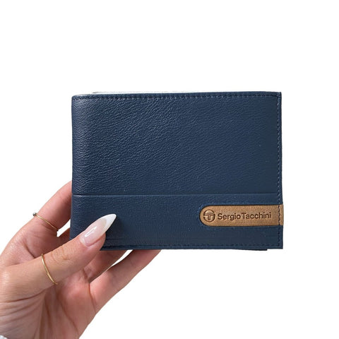 Blue Leather Wallet 4