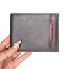 Red & Brown Leather Wallet 1