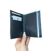 Long Black Leather Wallet 11
