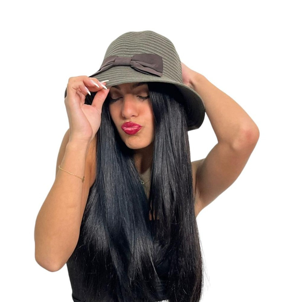 Straw Wool Hat S-80