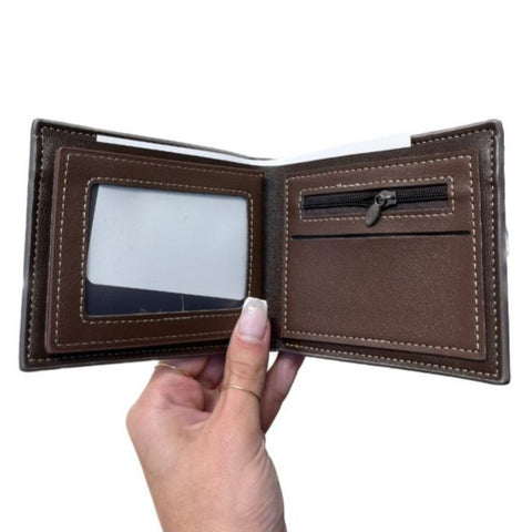 Brown and Black Leather Wallet 23