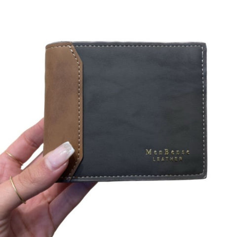 Brown and Black Leather Wallet 23