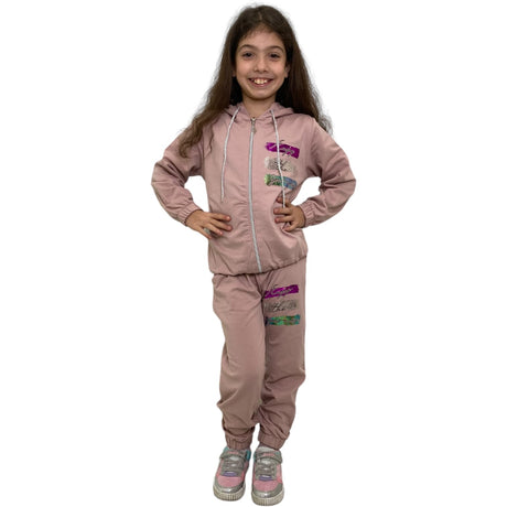 "Enjoy The Journey" Jogging Set S-46