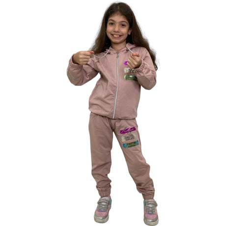 "Enjoy The Journey" Jogging Set S-46